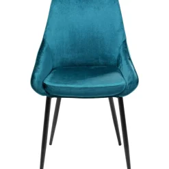 KARE Design Stühle-Stuhl East Side Petrol