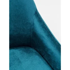 KARE Design Stühle-Stuhl East Side Petrol