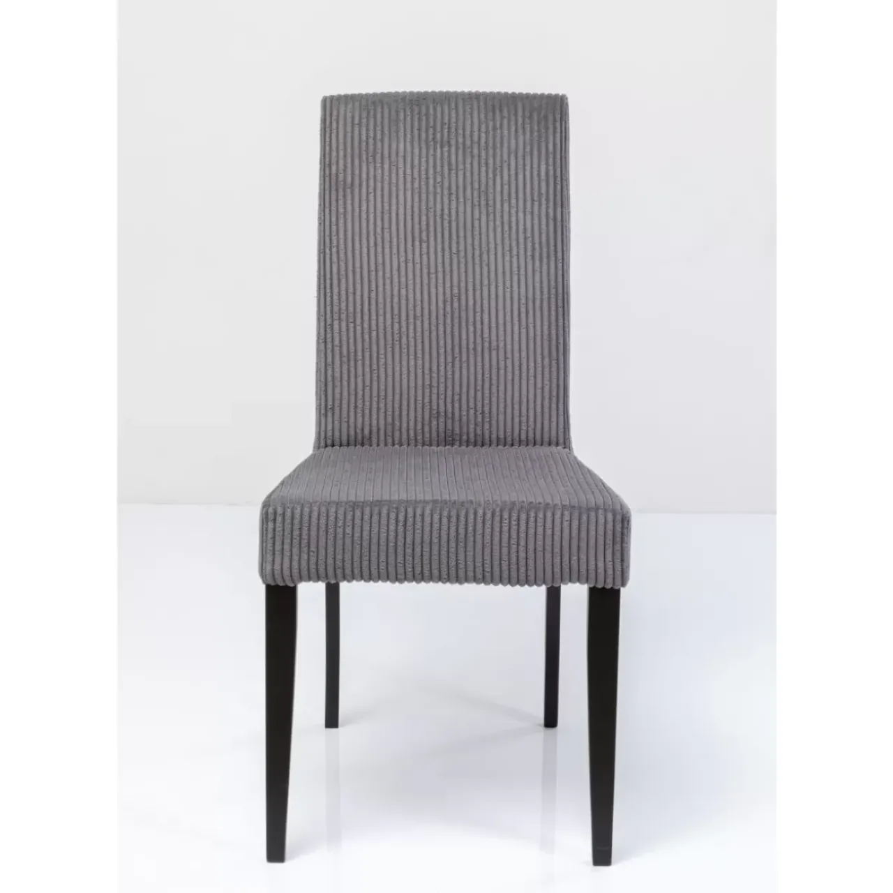 KARE Design Stühle-Stuhl Econo Cord Grau