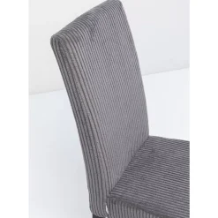 KARE Design Stühle-Stuhl Econo Cord Grau