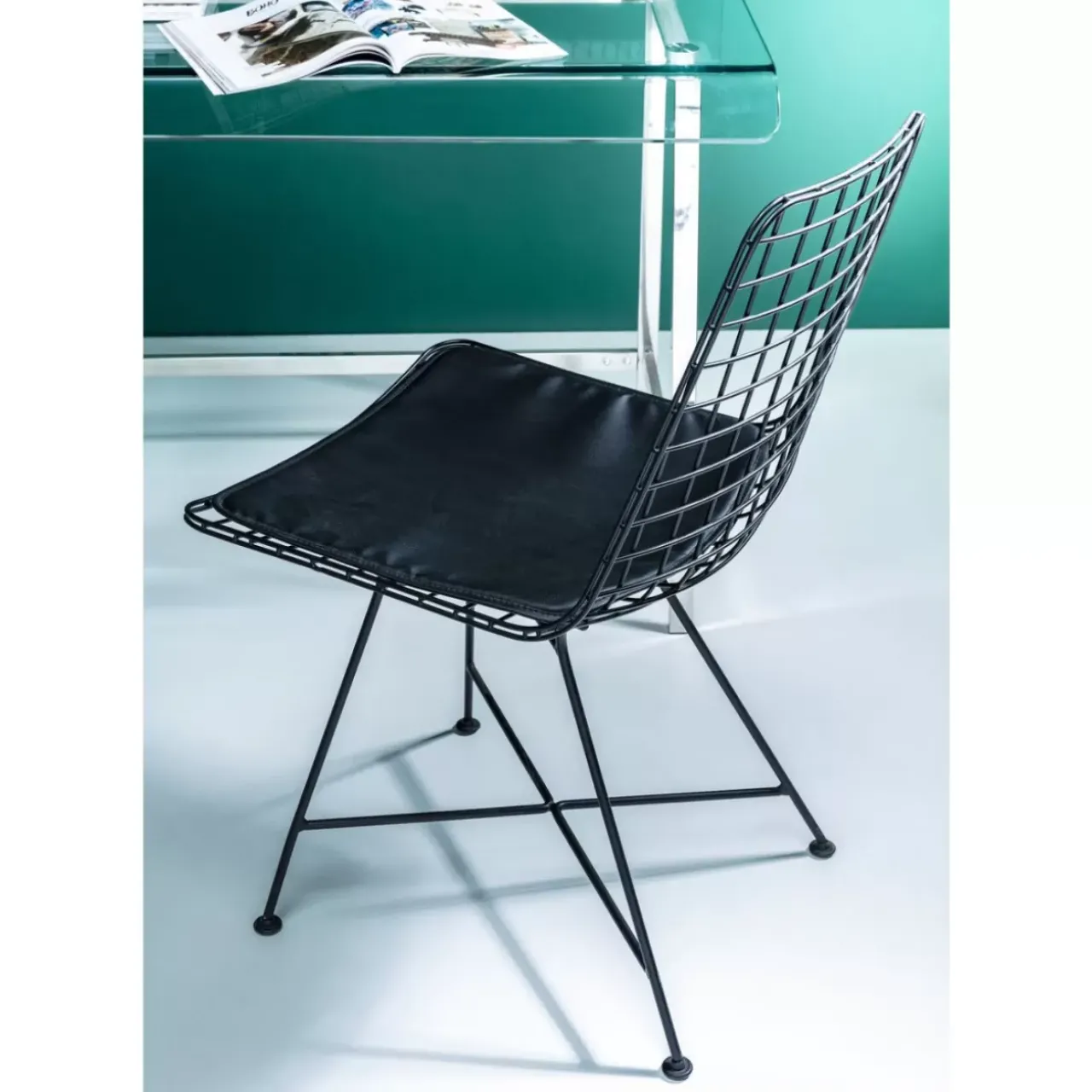 KARE Design Stühle-Stuhl Grid Schwarz