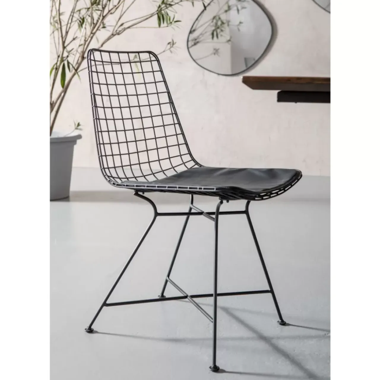 KARE Design Stühle-Stuhl Grid Schwarz