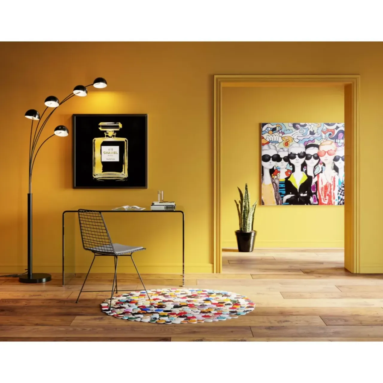 KARE Design Stühle-Stuhl Grid Schwarz