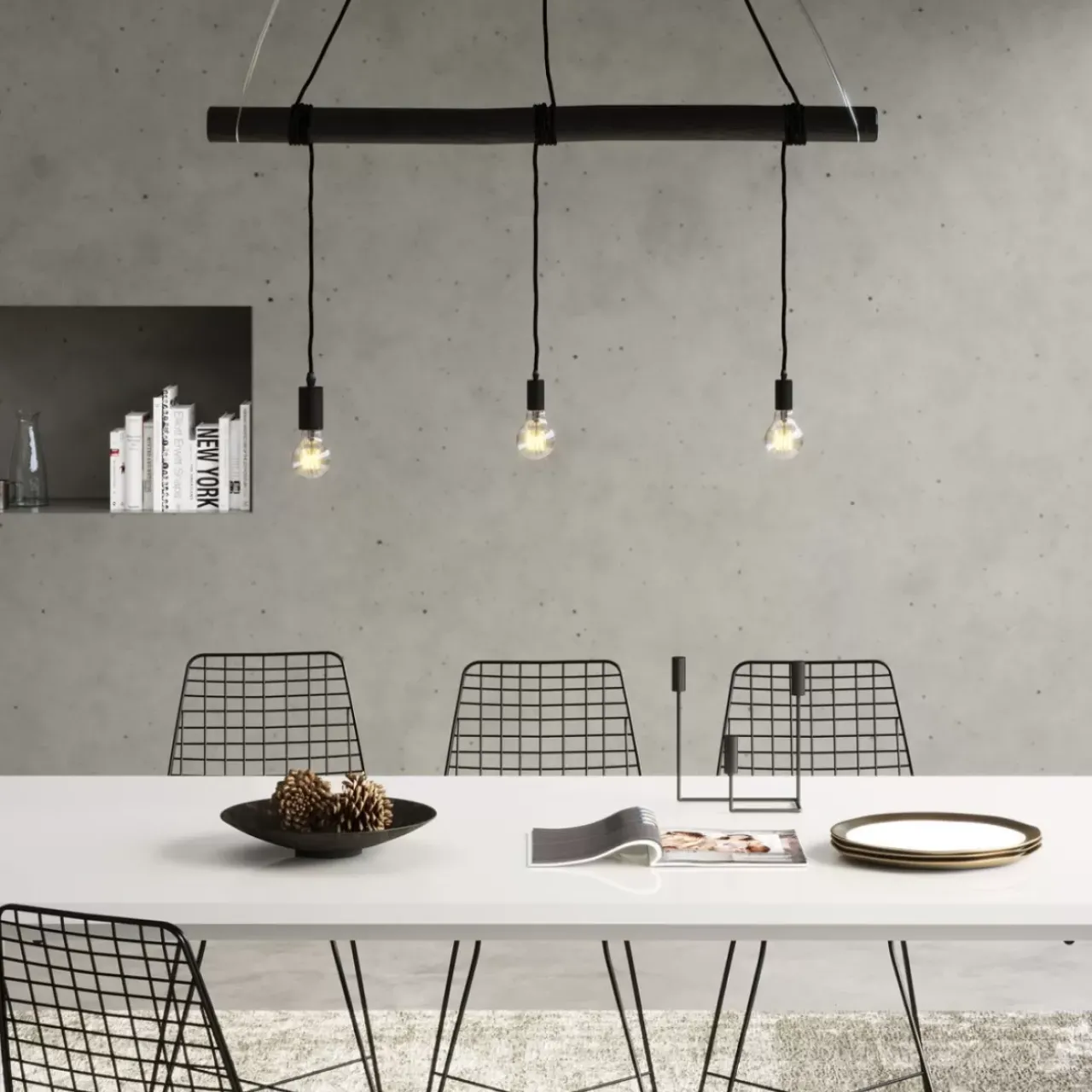 KARE Design Stühle-Stuhl Grid Schwarz