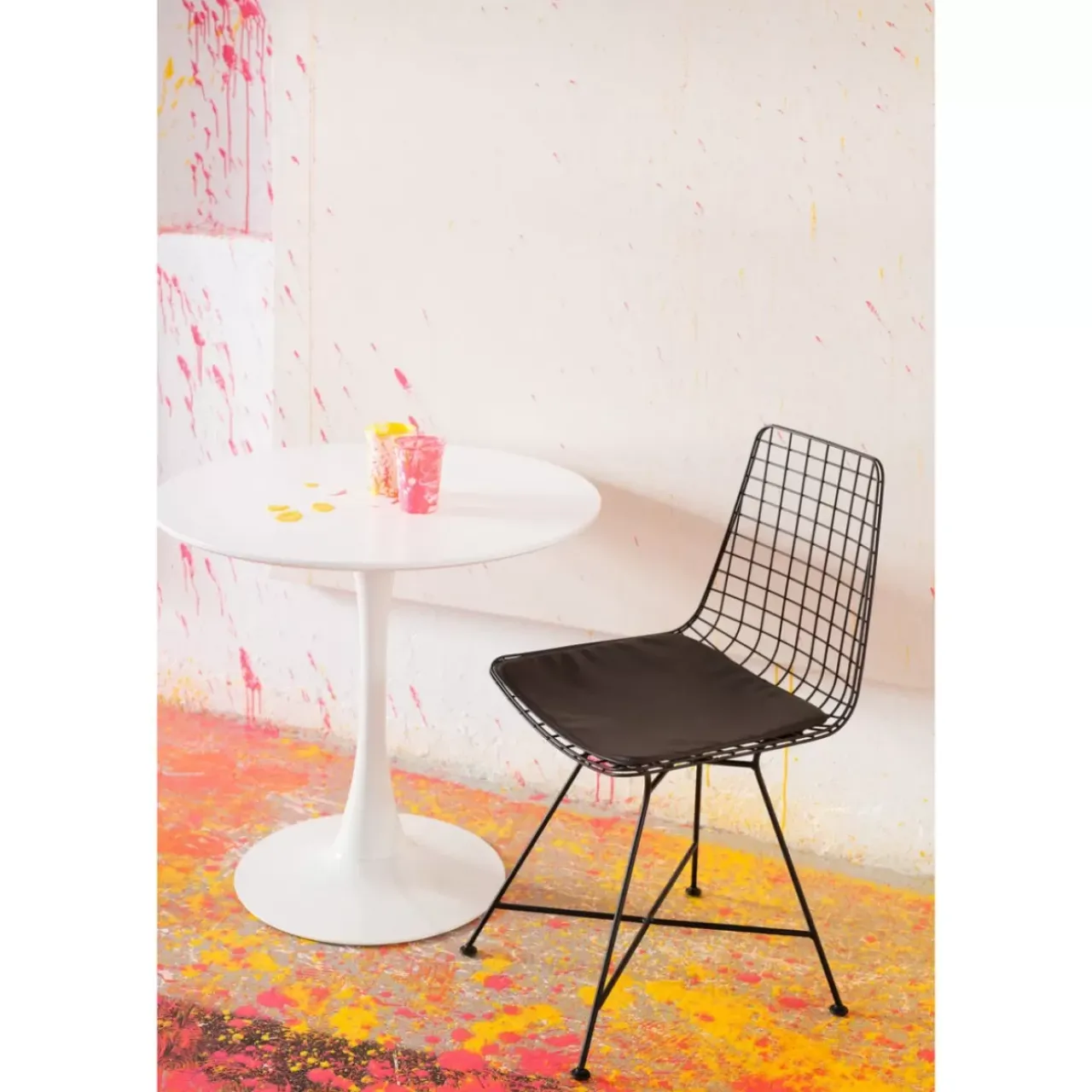 KARE Design Stühle-Stuhl Grid Schwarz