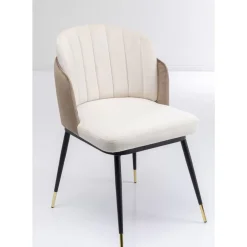 KARE Design Stühle-Stuhl Hojas Beige