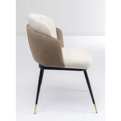 KARE Design Stühle-Stuhl Hojas Beige