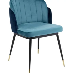 KARE Design Stühle-Stuhl Hojas Blau