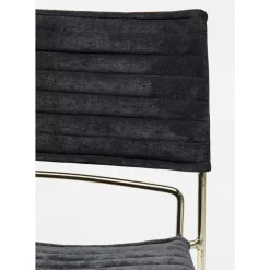 KARE Design Stühle-Stuhl Hugo Schwarz Gold