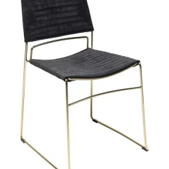 KARE Design Stühle-Stuhl Hugo Schwarz Gold