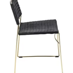 KARE Design Stühle-Stuhl Hugo Schwarz Gold