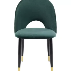 KARE Design Stühle-Stuhl Iris Velvet Grun