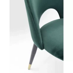 KARE Design Stühle-Stuhl Iris Velvet Grun
