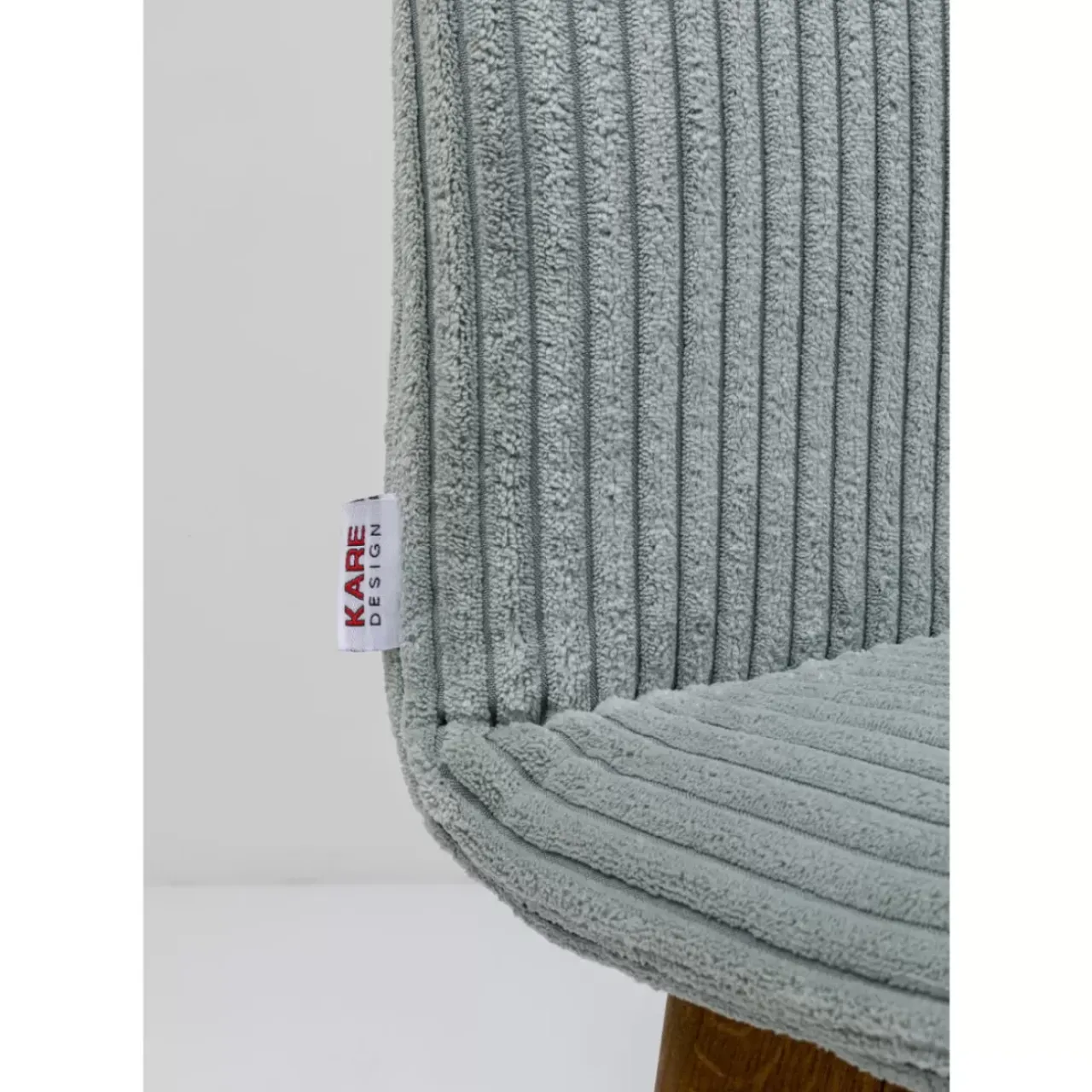 KARE Design Stühle-Stuhl Lara Cord Blau