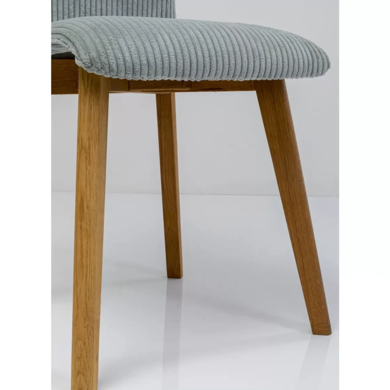 KARE Design Stühle-Stuhl Lara Cord Blau