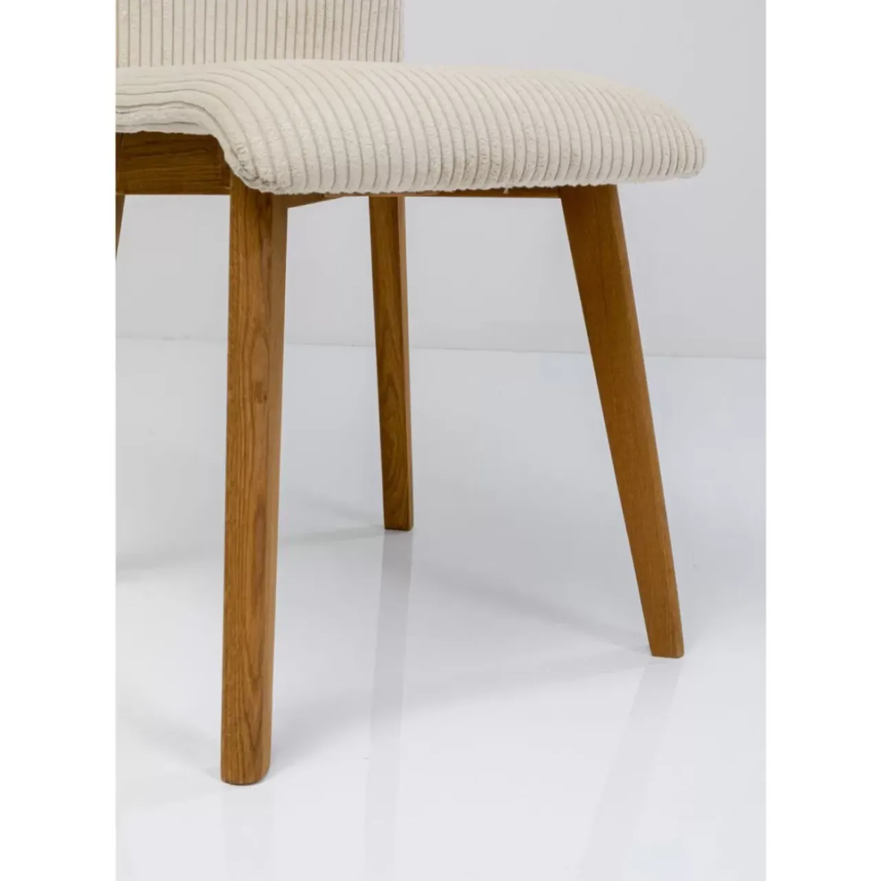 KARE Design Stühle-Stuhl Lara Cord Creme