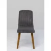 KARE Design Stühle-Stuhl Lara Cord Grau