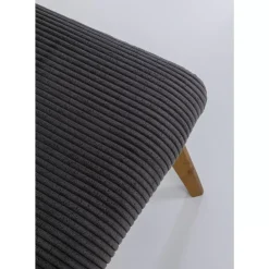 KARE Design Stühle-Stuhl Lara Cord Grau