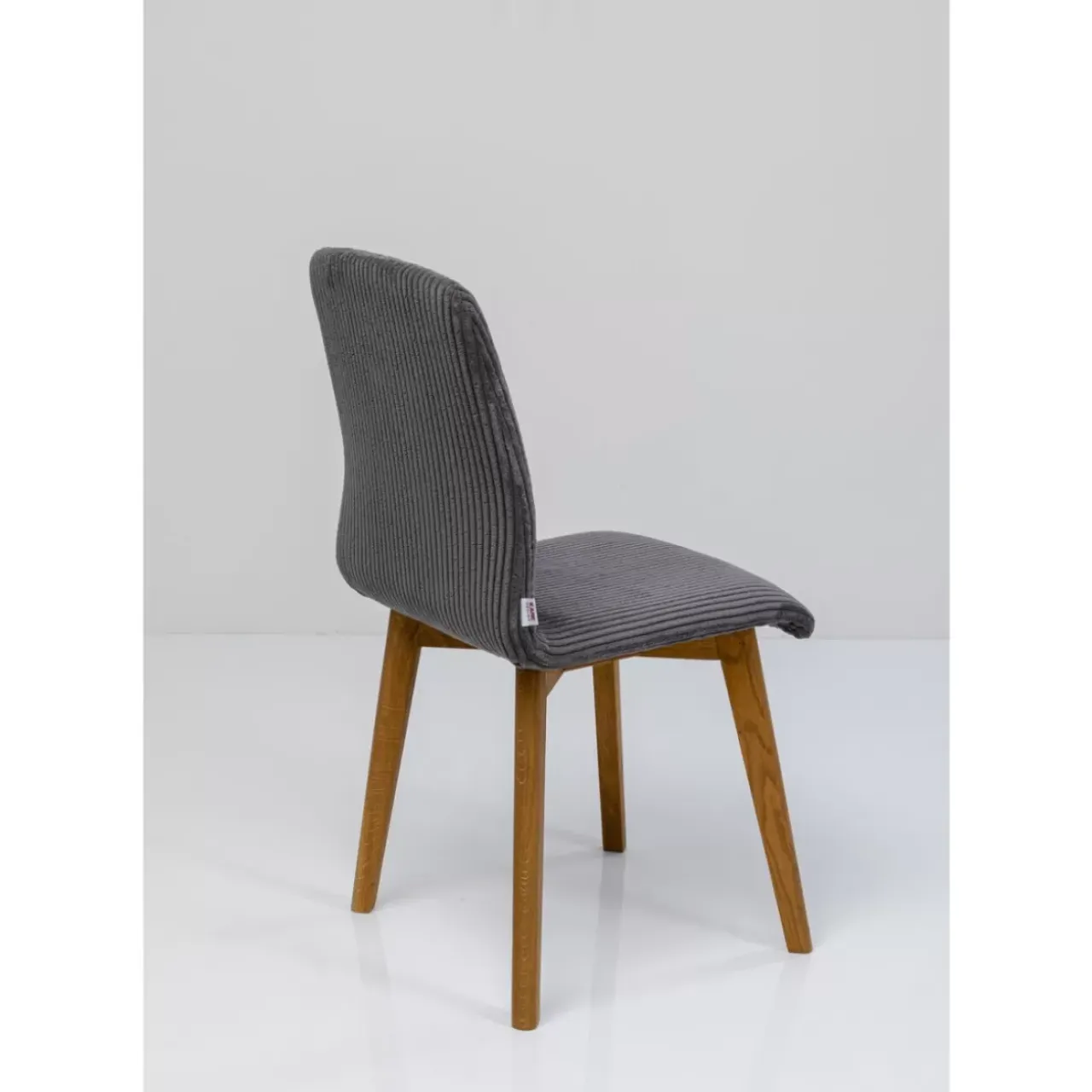 KARE Design Stühle-Stuhl Lara Cord Grau