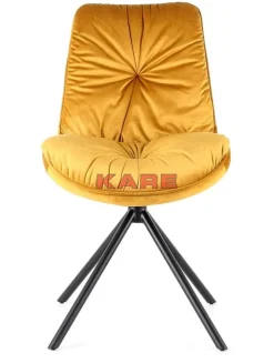 KARE Design Stühle-Stuhl Mila Gelb