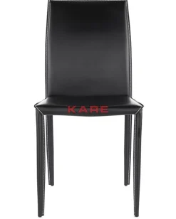 KARE Design Stühle-Stuhl Milano Schwarz