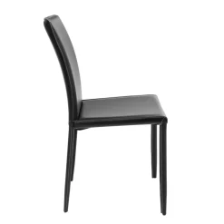 KARE Design Stühle-Stuhl Milano Schwarz