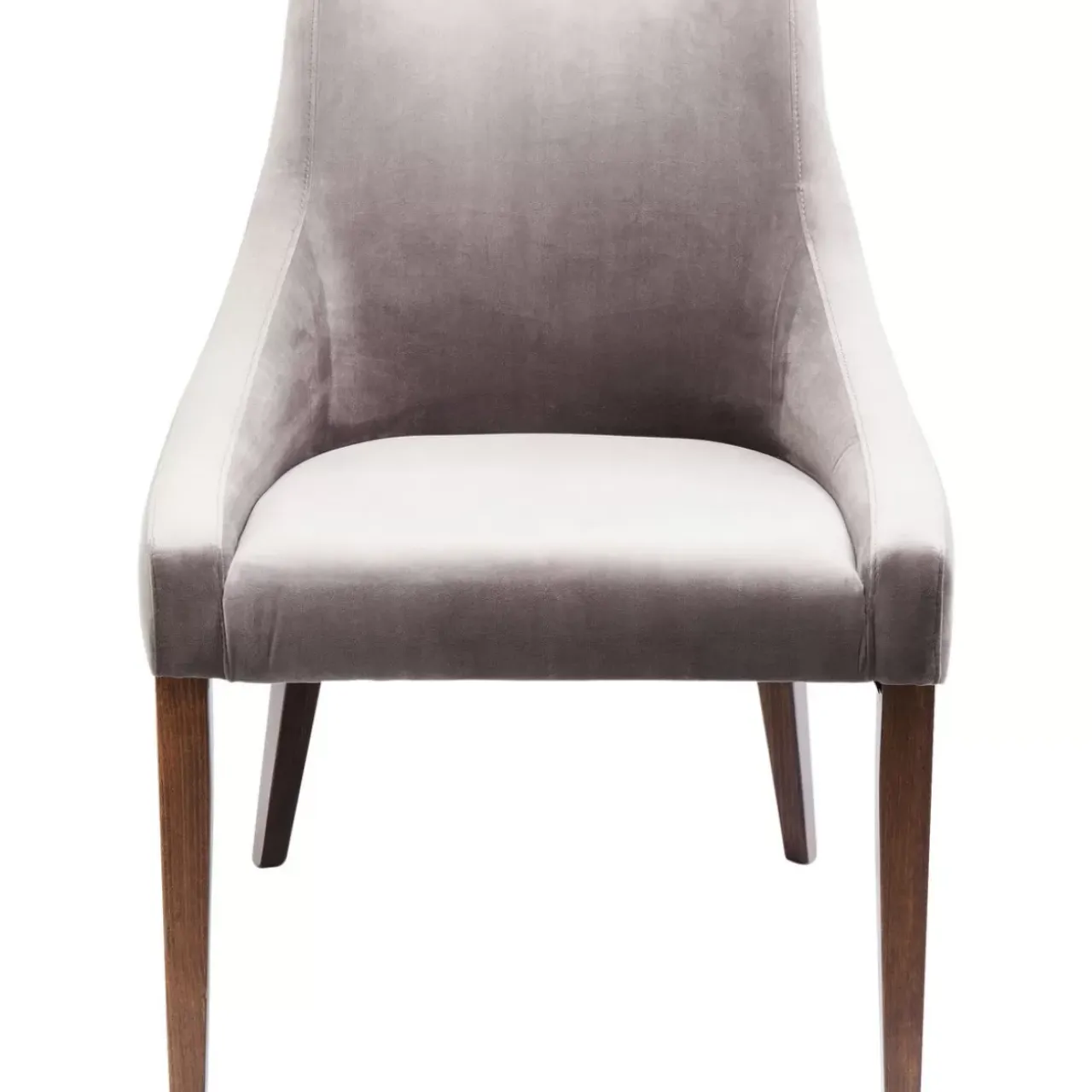 KARE Design Stühle-Stuhl Mode Velvet Grau