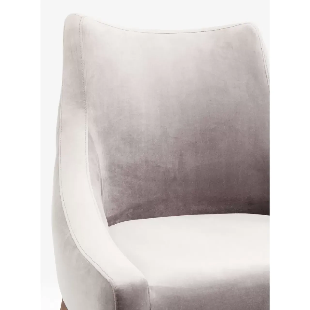 KARE Design Stühle-Stuhl Mode Velvet Grau