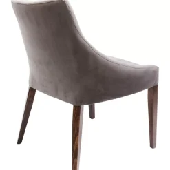 KARE Design Stühle-Stuhl Mode Velvet Grau