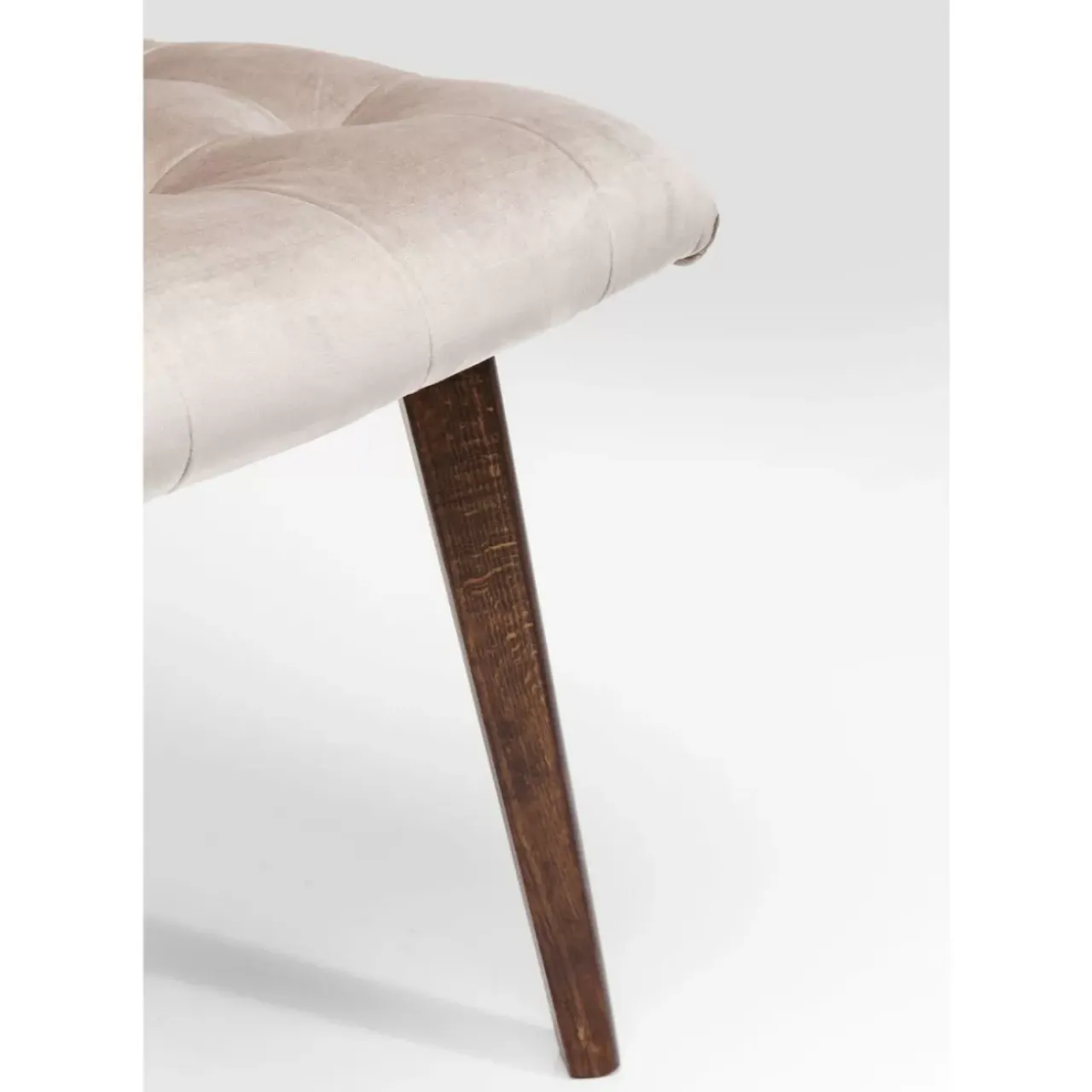 KARE Design Stühle-Stuhl Moritz Velvet Silbergrau