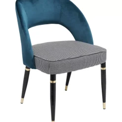 KARE Design Stühle-Stuhl Samantha Petrol