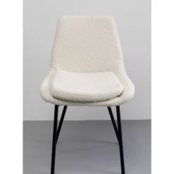 KARE Design Stühle-Stuhl West Side Boucle Creme
