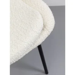 KARE Design Stühle-Stuhl West Side Boucle Creme