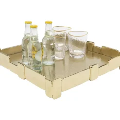 KARE Design Geschirr & Tischaccessoires-Tablett Bricks 42X42Cm