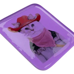 KARE Design Geschirr & Tischaccessoires-Tablett Ego Cat 27X27Cm