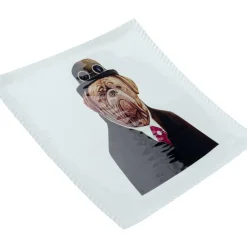 KARE Design Geschirr & Tischaccessoires-Tablett Ego Dog 32X32Cm