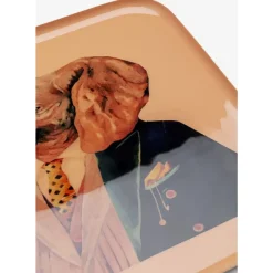 KARE Design Geschirr & Tischaccessoires-Tablett Ego Elephant 27X27Cm