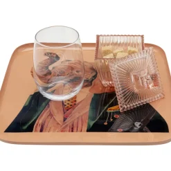 KARE Design Geschirr & Tischaccessoires-Tablett Ego Elephant 27X27Cm