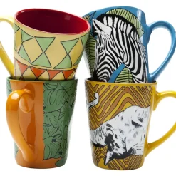 KARE Design Geschirr & Tischaccessoires-Tasse African Heros Sortiert