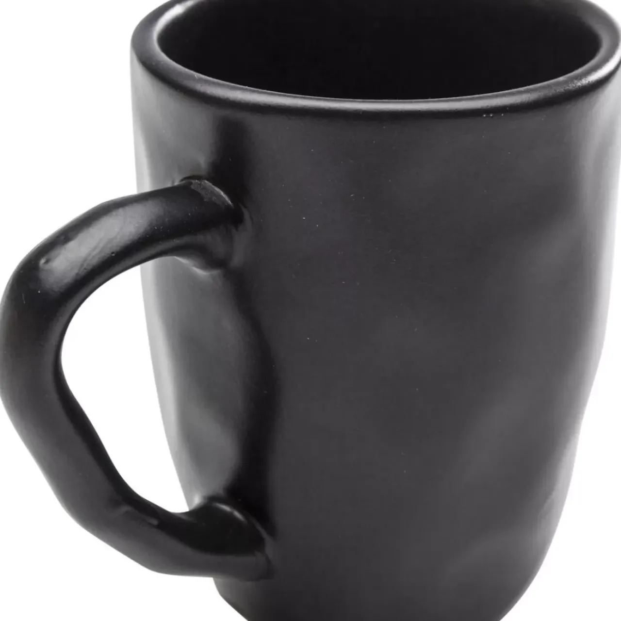 KARE Design Geschirr & Tischaccessoires-Tasse Organic Black
