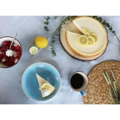 KARE Design Geschirr & Tischaccessoires-Tasse Swirl Blau