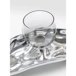 KARE Design Deko & Geschenkartikel-Teelichthalter 3 Jade Silber