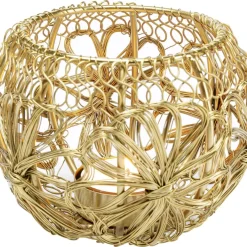 KARE Design Deko & Geschenkartikel-Teelichthalter Hayat Brass O12Cm