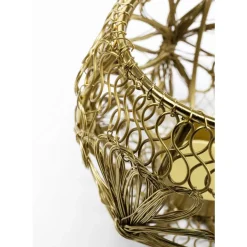 KARE Design Deko & Geschenkartikel-Teelichthalter Hayat Brass O12Cm