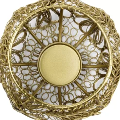 KARE Design Deko & Geschenkartikel-Teelichthalter Hayat Brass O12Cm