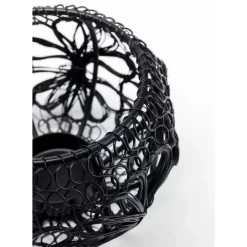 KARE Design Deko & Geschenkartikel-Teelichthalter Hayat Schwarz O12Cm