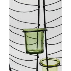 KARE Design Kerzenständer & Laternen-Teelichthalter Leaf Wire 86Cm