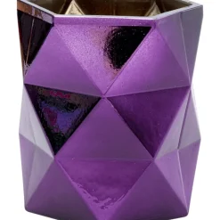 KARE Design Kerzenständer & Laternen-Teelichthalter Rhomb Lila 11