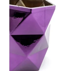 KARE Design Kerzenständer & Laternen-Teelichthalter Rhomb Lila 11