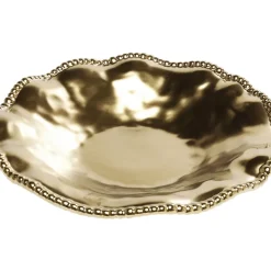 KARE Design Geschirr & Tischaccessoires-Teller Bell Gold O36Cm